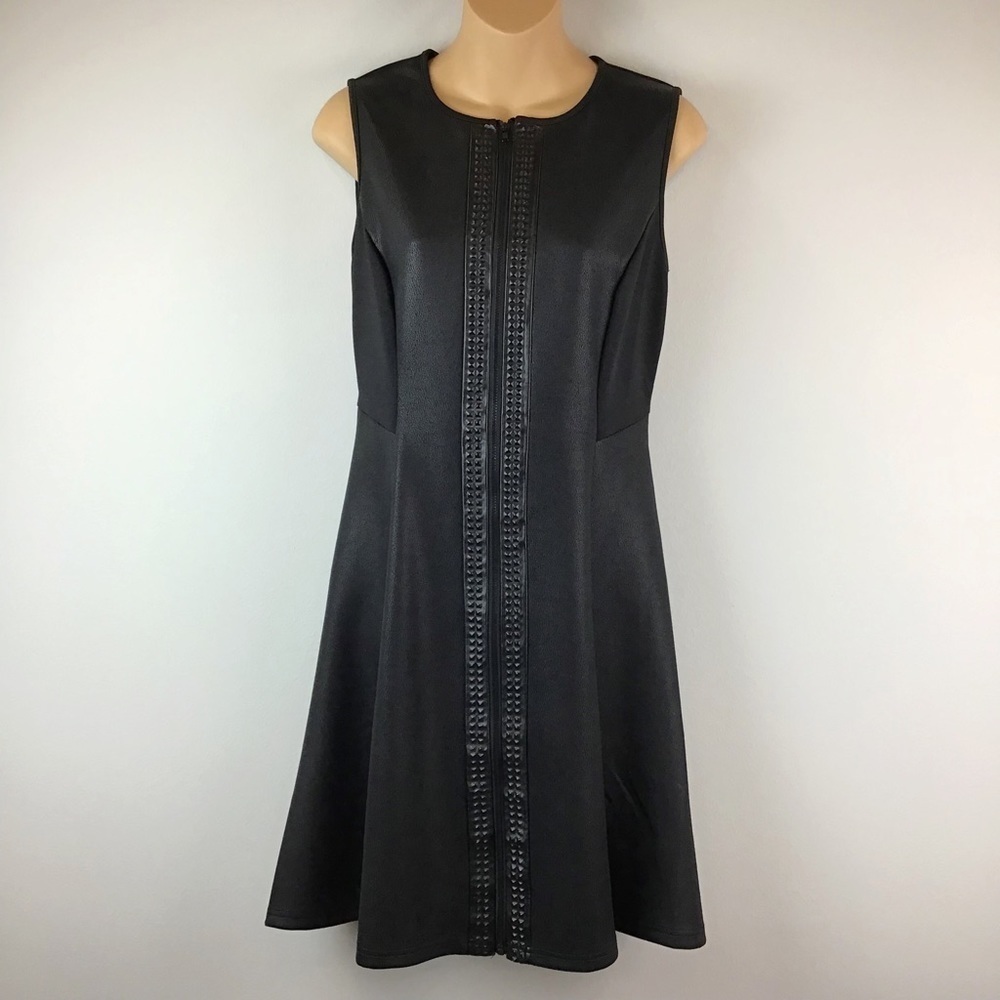 Spenser Jeremy Black Sleeveless Fit & Flare Dress | 8